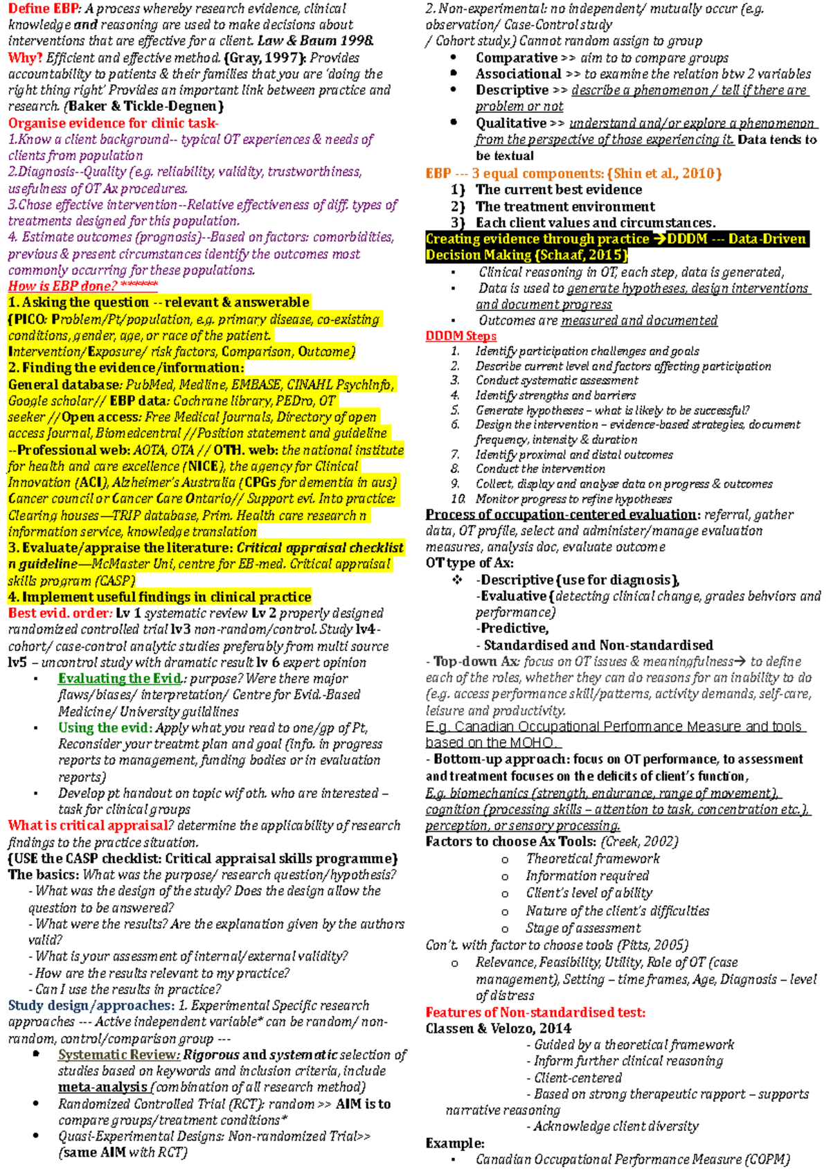 What Is The Difference Between Standardised And Non Standardised Assessments In Occupational Therapy