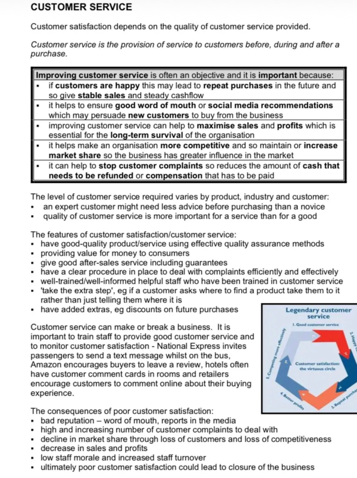 Unit 1 Business Notes - BA 101 - Studocu