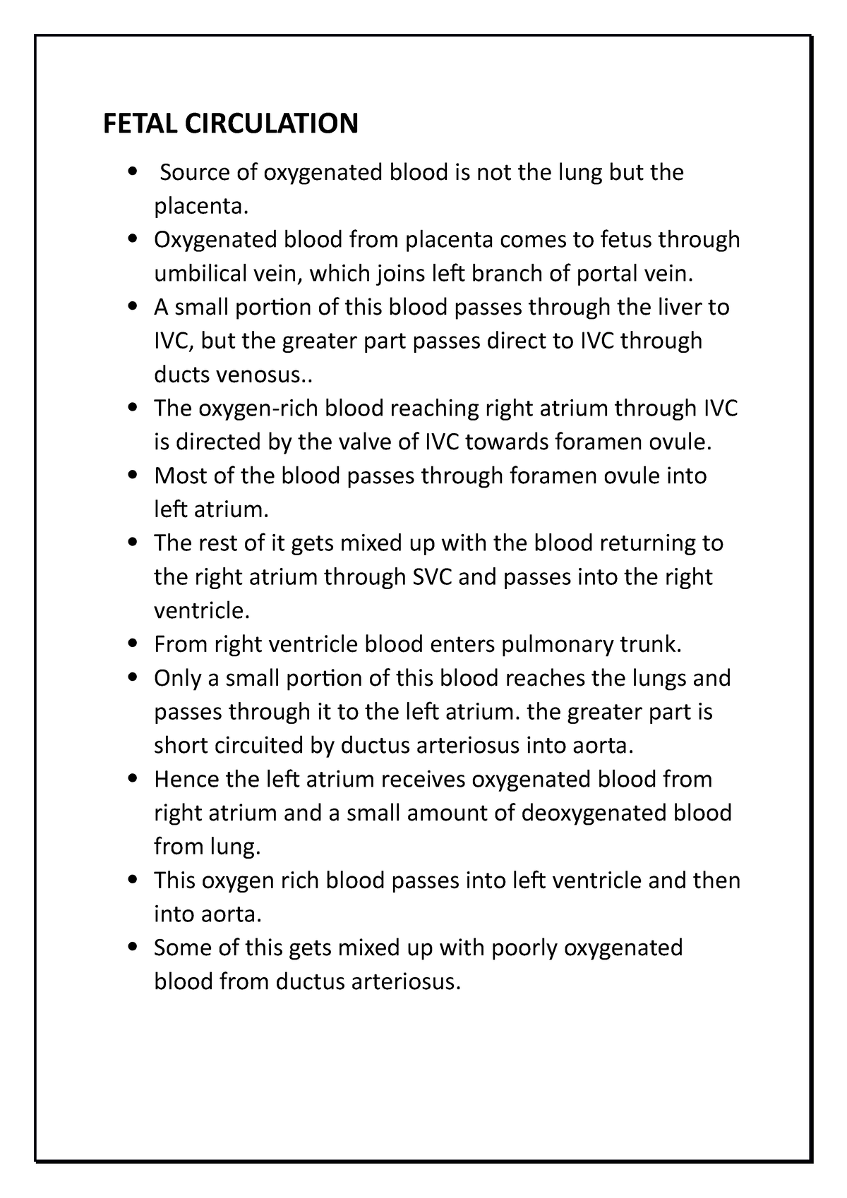 fetal-circulation-fetal-circulation-source-of-oxygenated-blood-is-not