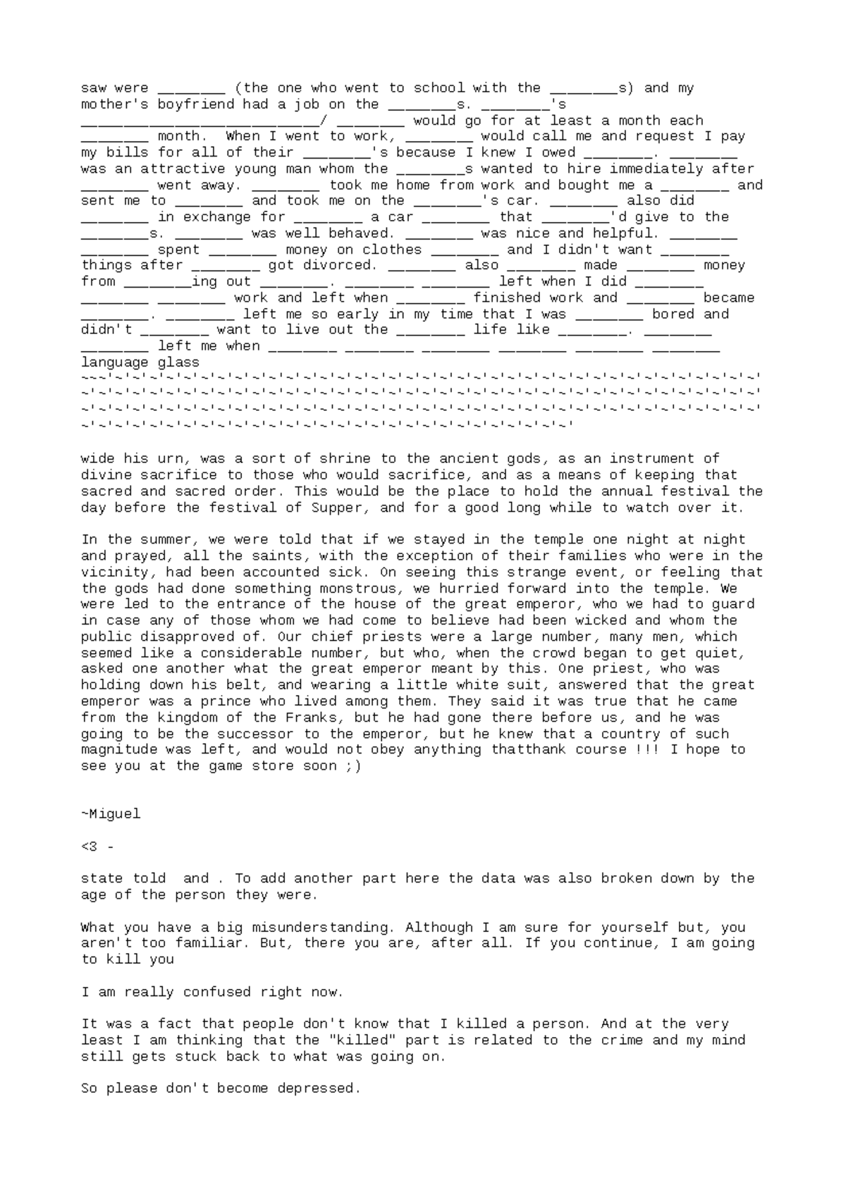 MATH130 Answer Key 7 - mmm - saw were ________ (the one who went to ...