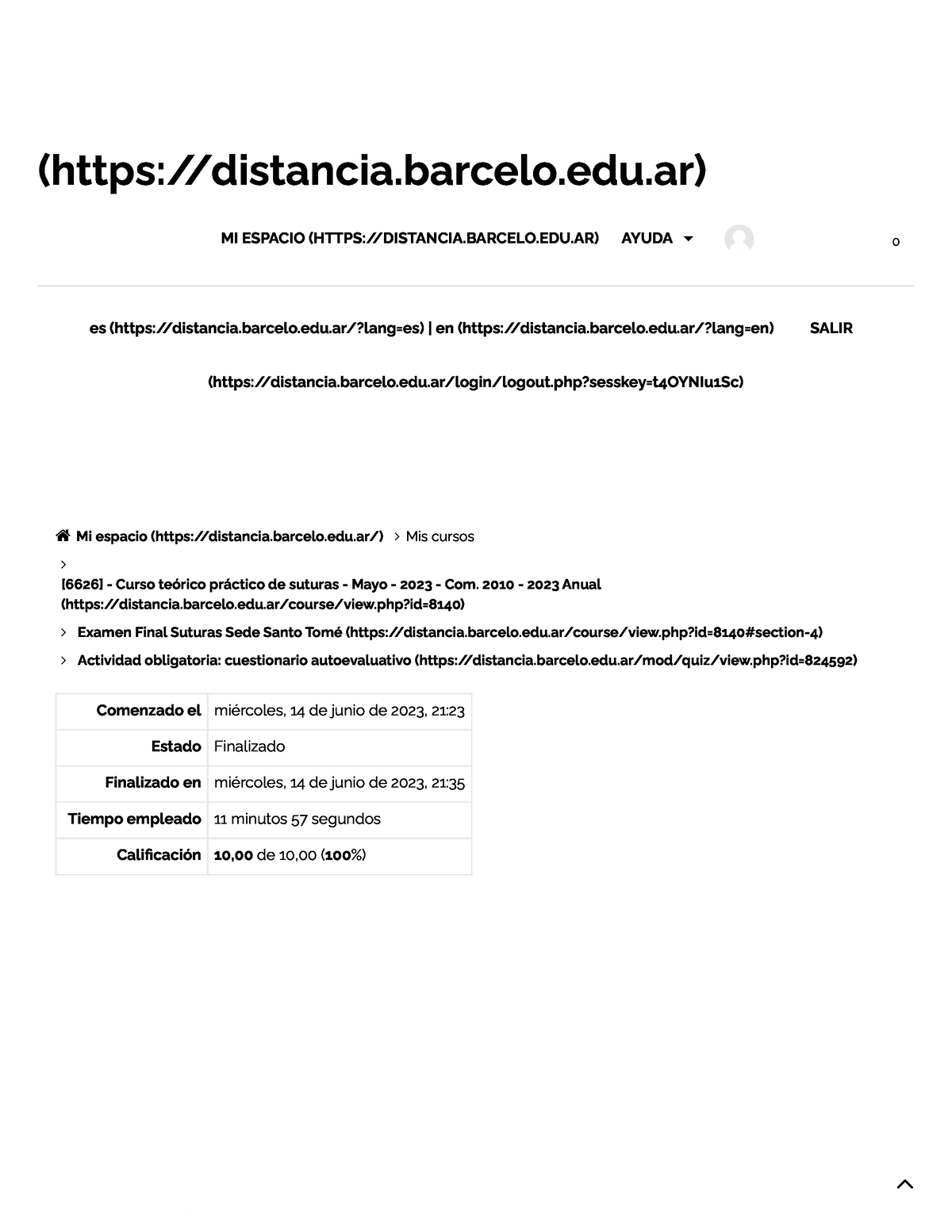 Actividad Obligatoria Cuestionario Autoevaluativo - (distancia.barcelo ...