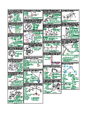 Third Statics Cheat Sheet - Homogeneous In Its ...