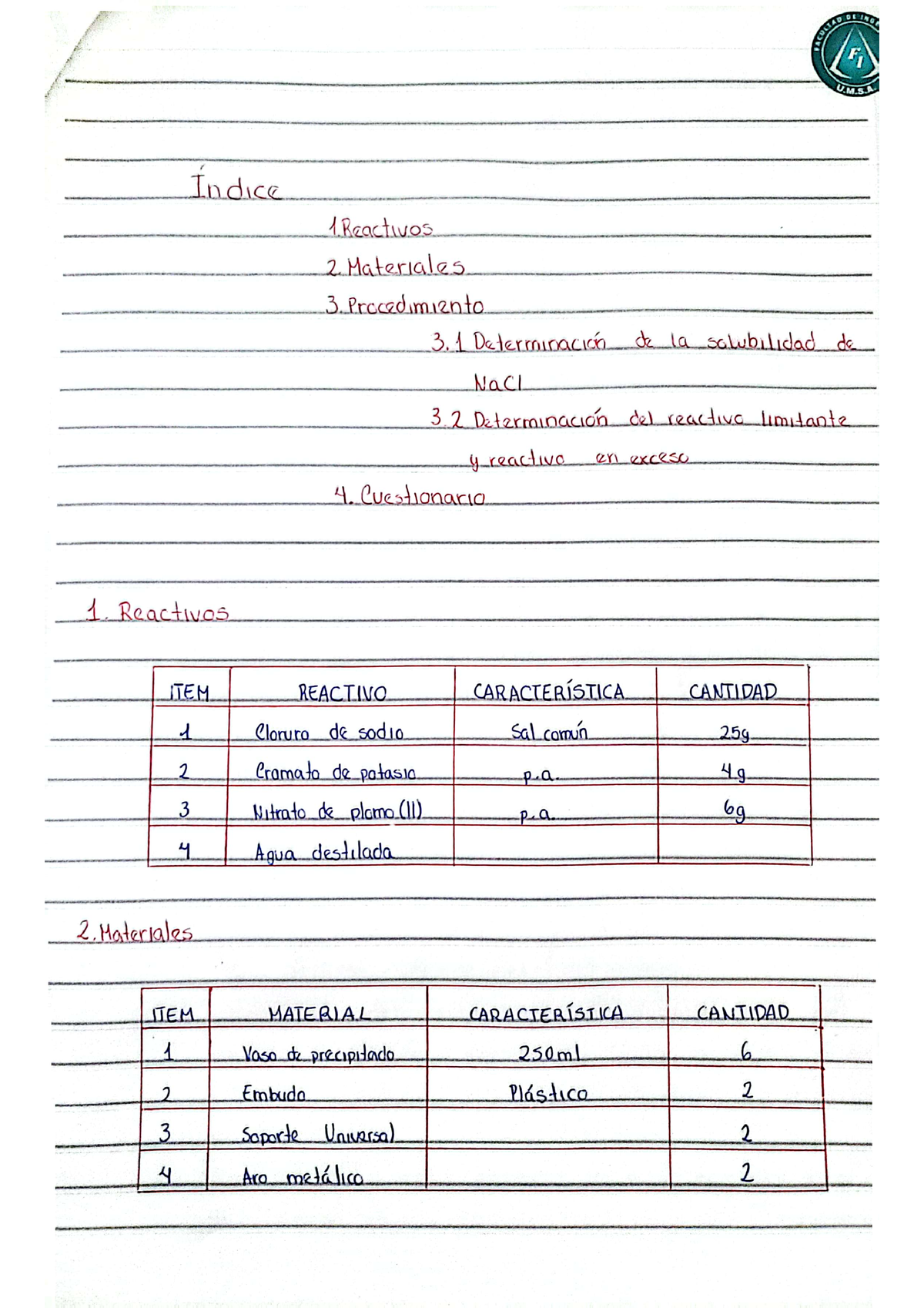 Preinforme QMC 100 - Pre Informe Y Cuestionario - Laboratorio De ...