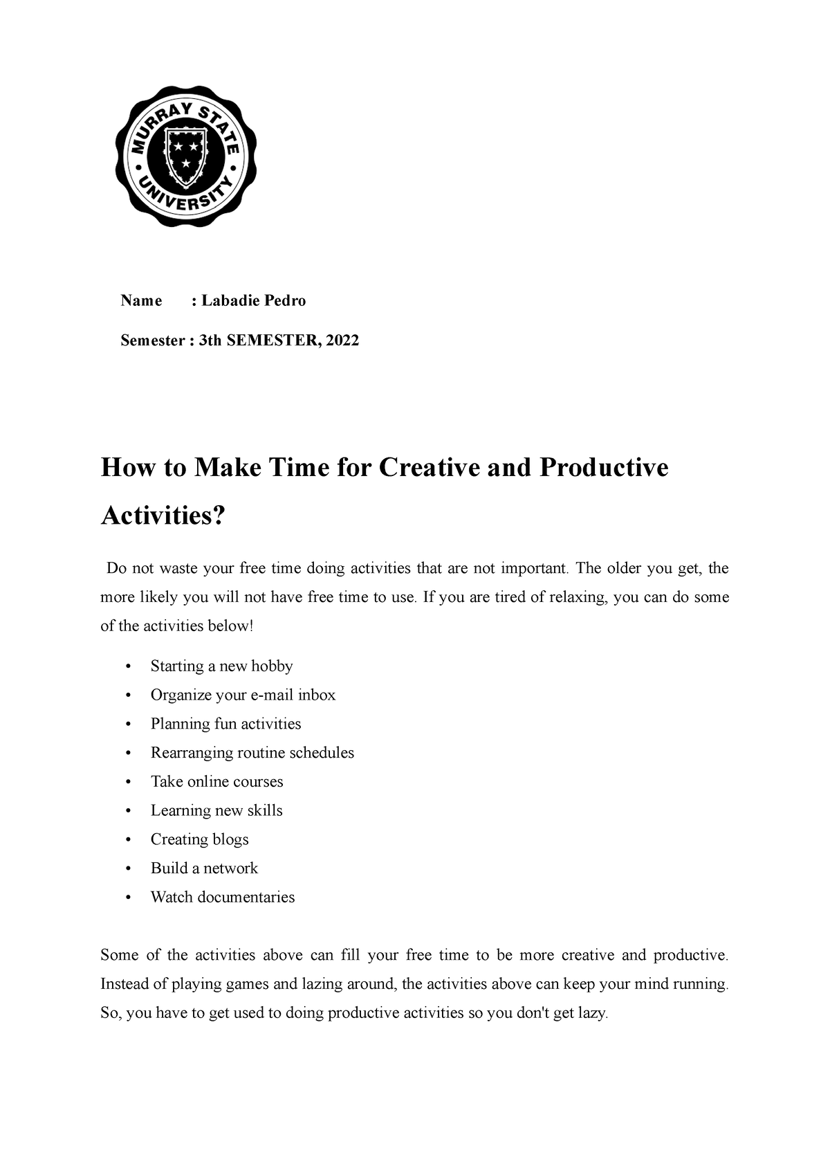 how-to-make-time-for-creative-and-productive-activities-name