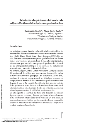 Lectura 3 - apuntes - 3 TERAPIA DE CONDUCTA EN LOS MIEDOS Y FOBIAS ...