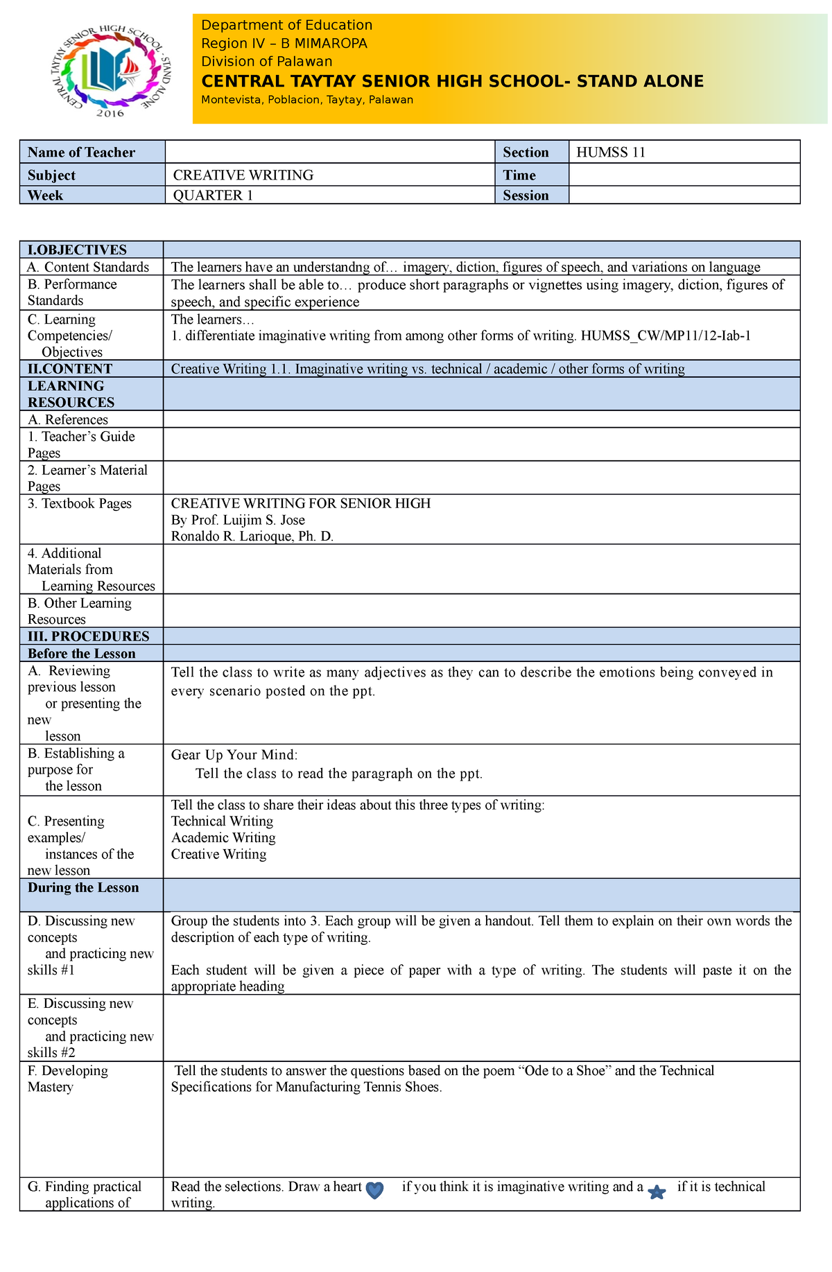 crea-lesson-1-name-of-teacher-section-humss-11-subject-creative