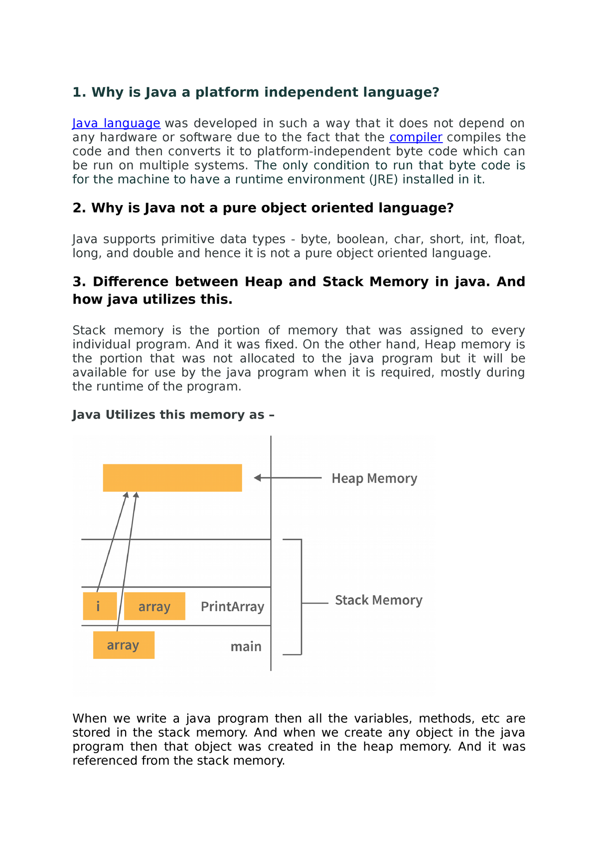 Java - Easy - Java questionsJava questionsJava questionsJava questionsJava  questionsJava - Sns-Brigh10