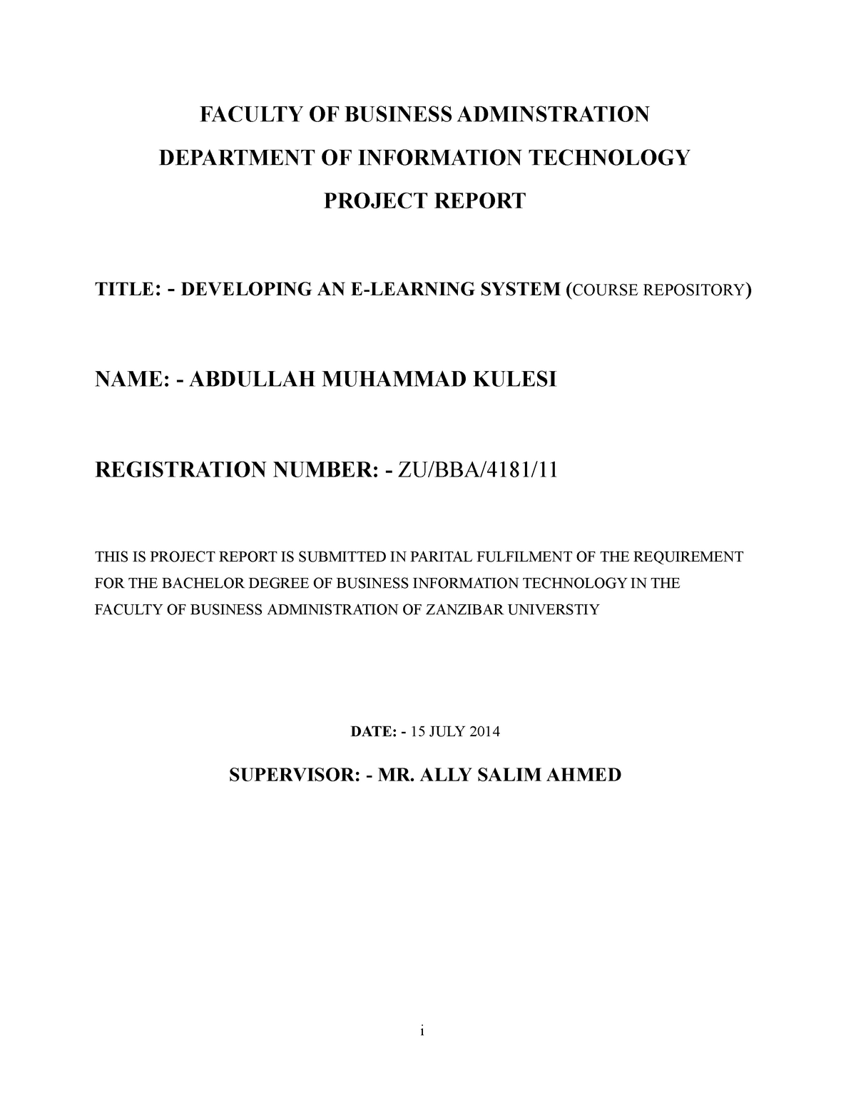 e-learning-system-examination-past-paper-faculty-of-business