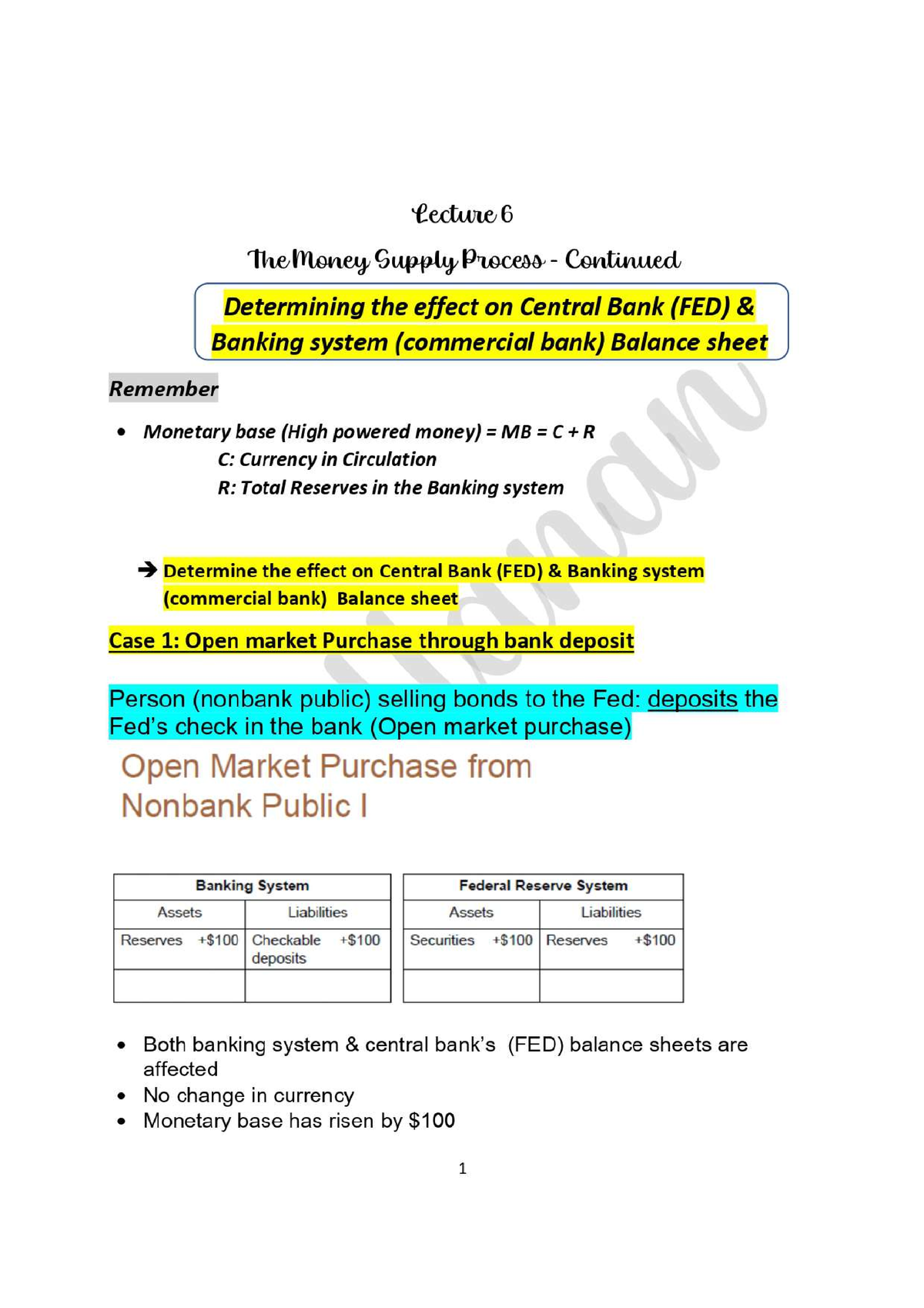 Lecture 6 Money 2024 IM Financial Markets And Institutions Studocu   Thumb 1200 1698 