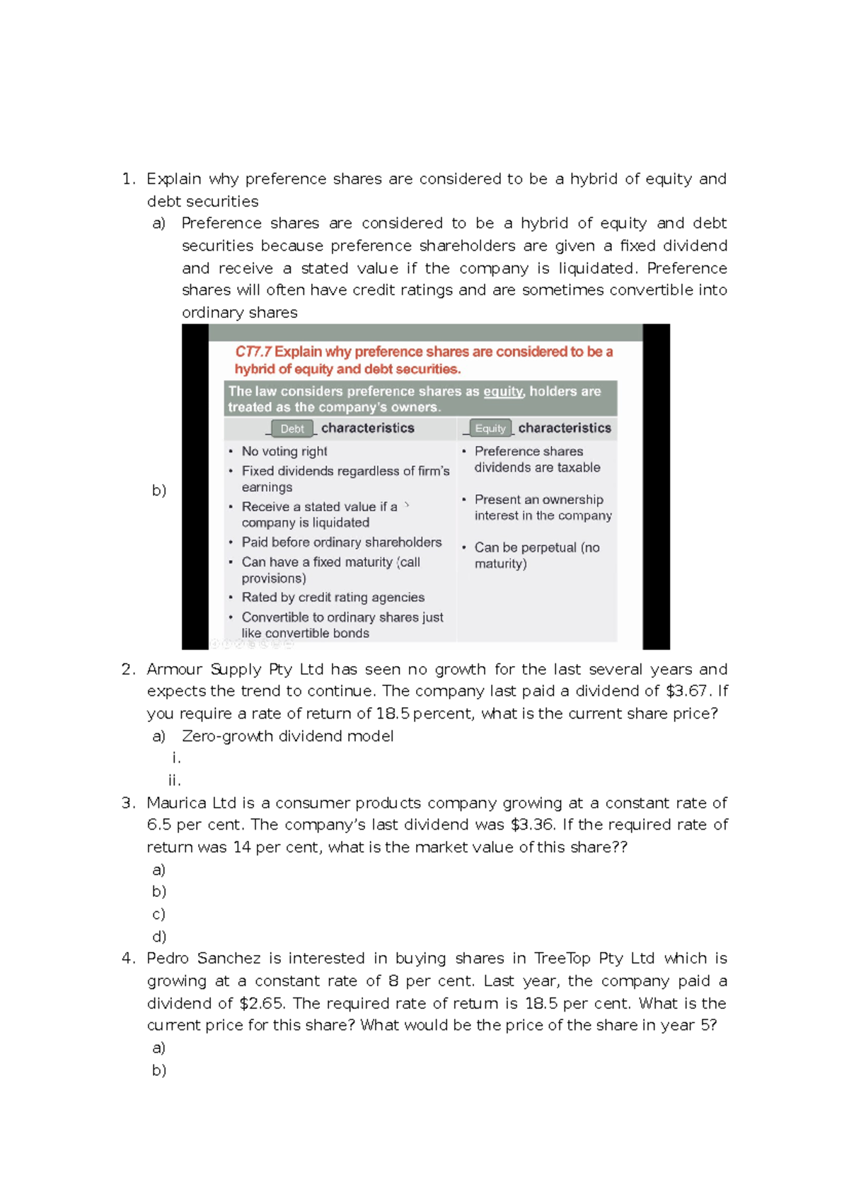 fin-111-tutorial-week-7-explain-why-preference-shares-are-considered