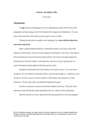 BUS 101 Assignment Breakdown - Assignment Breakdown: Week 1 8/14 – 8/ 1 ...