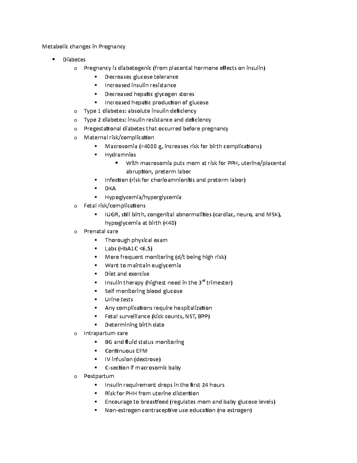 final-study-guide-n-a-metabolic-changes-in-pregnancy-diabetes-o