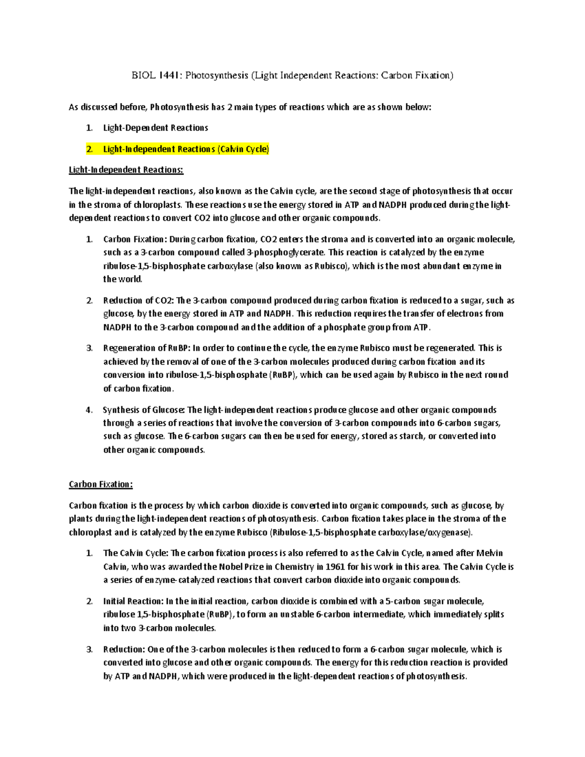 photosynthesis-light-independent-reactions-carbon-fixation-exam