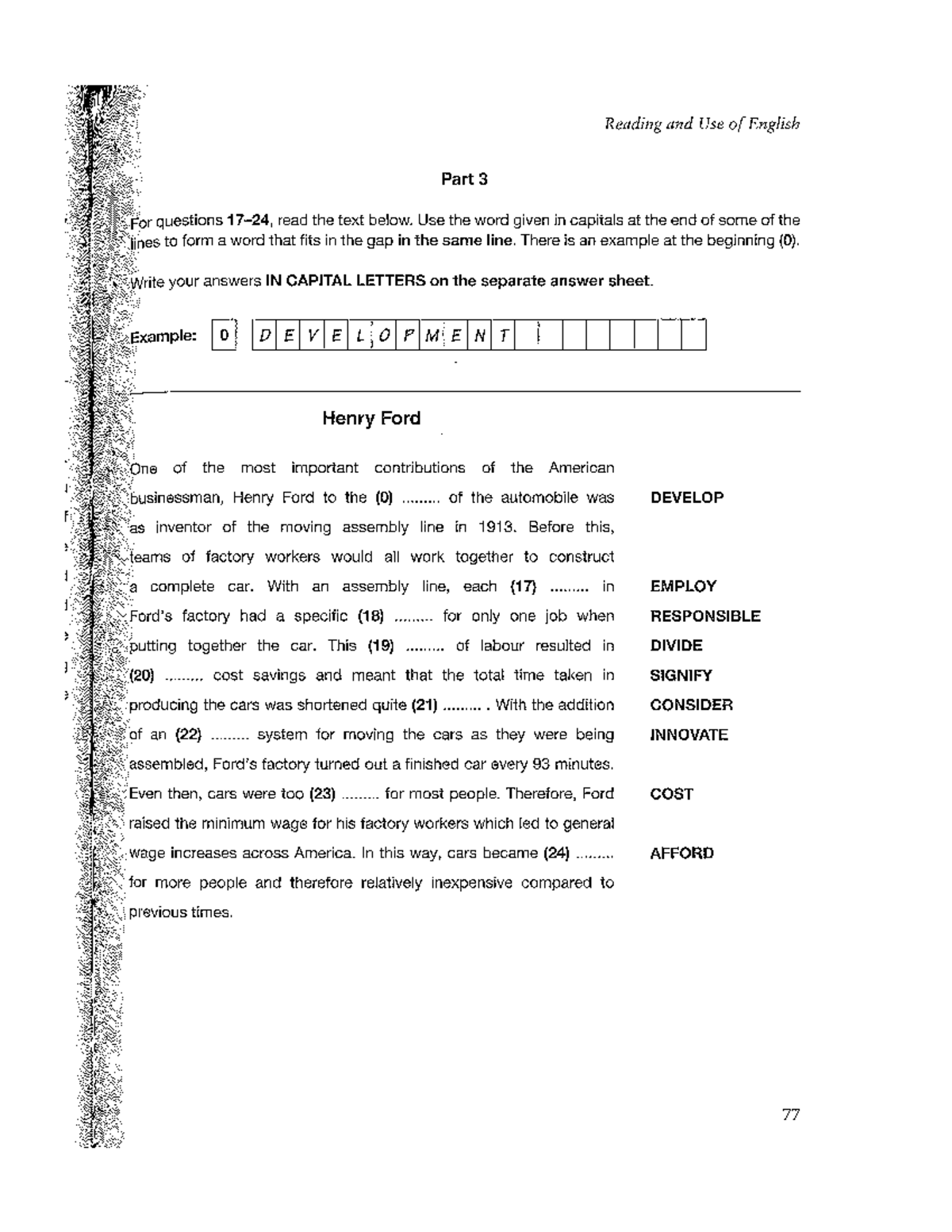 Word Formation 75 Inglese UPO Studocu