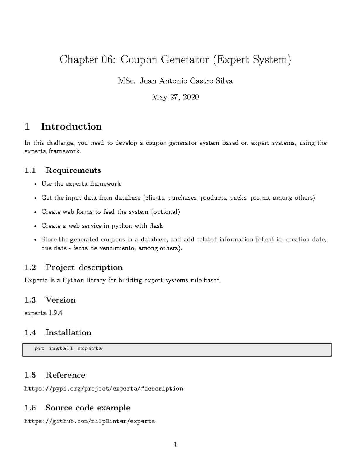 Coupon generator - asdsad - Chapter 06: Coupon Generator (Expert System ...