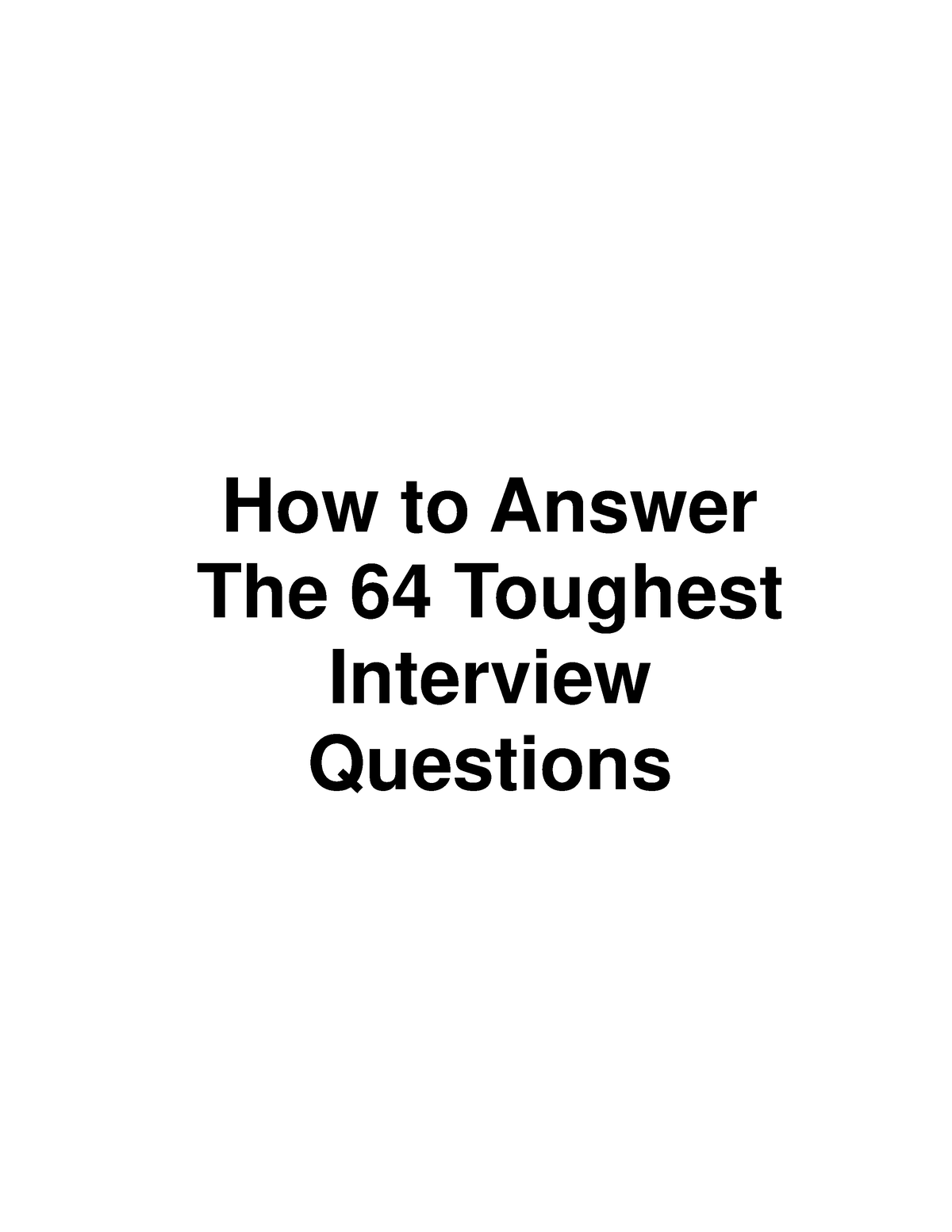 guidelines-hr-questions-how-to-answer-the-64-toughest-interview