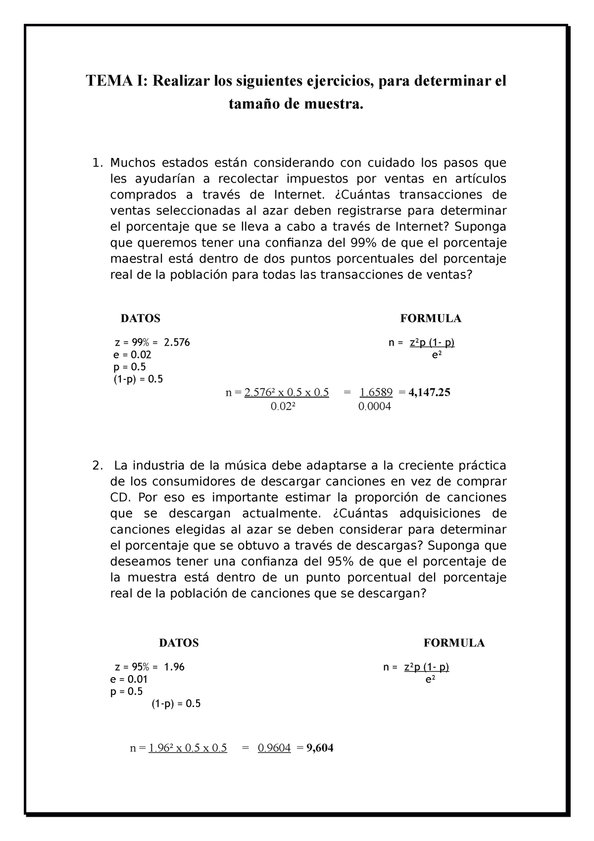 422727231 Proyecto Final Final Estadistica II Docx - TEMA I: Realizar ...