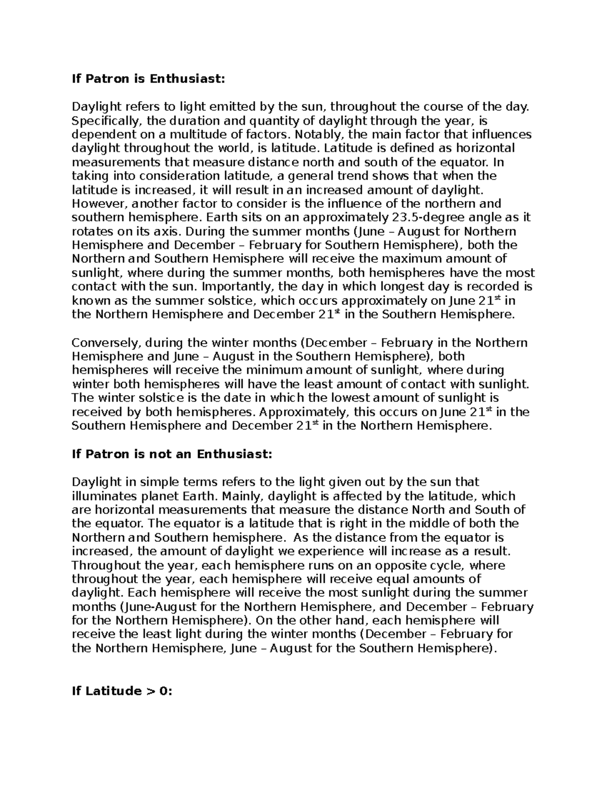 Factors influencing daylight and its variation throughout the year ...