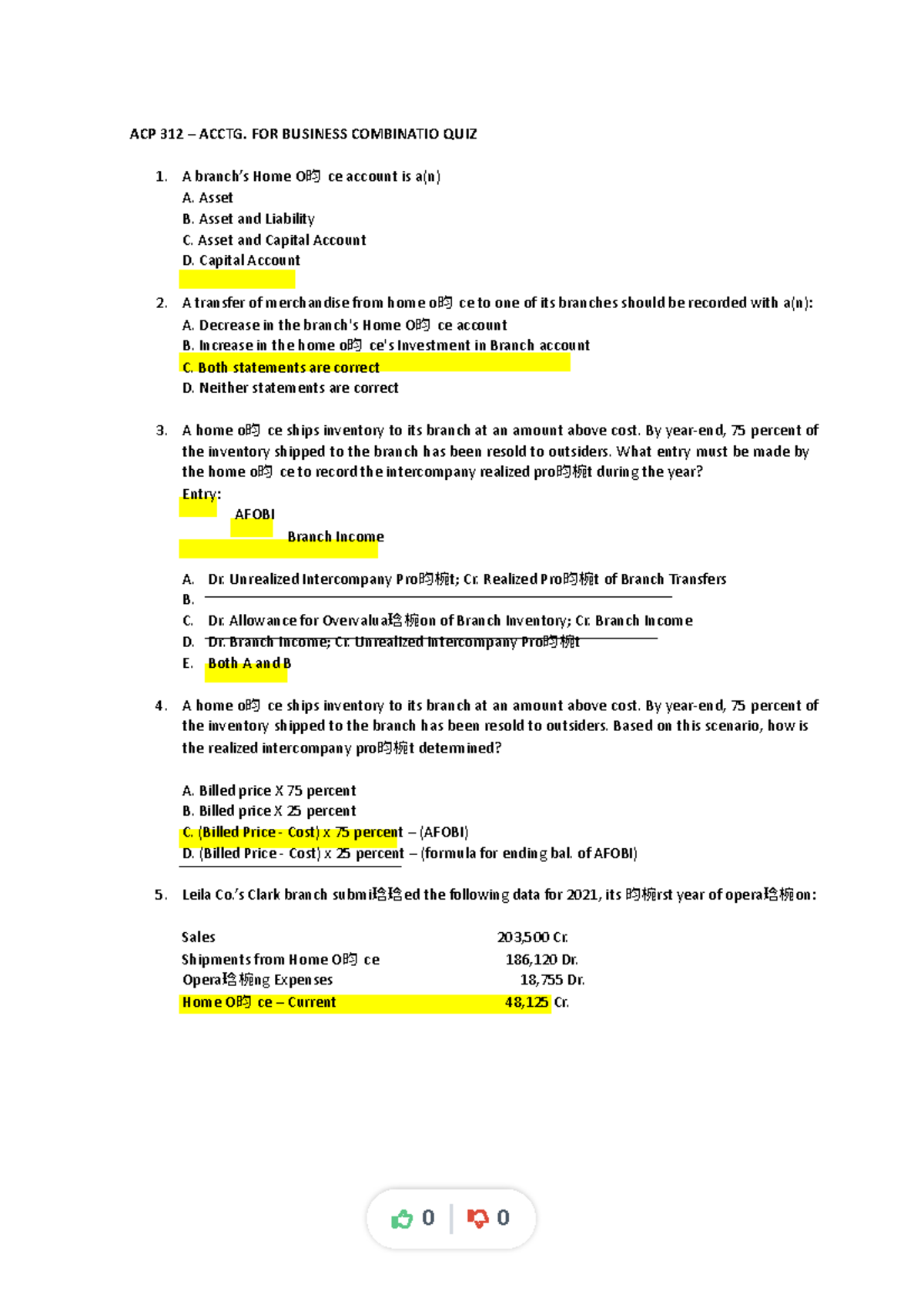 compress ACP 312 ACCTG