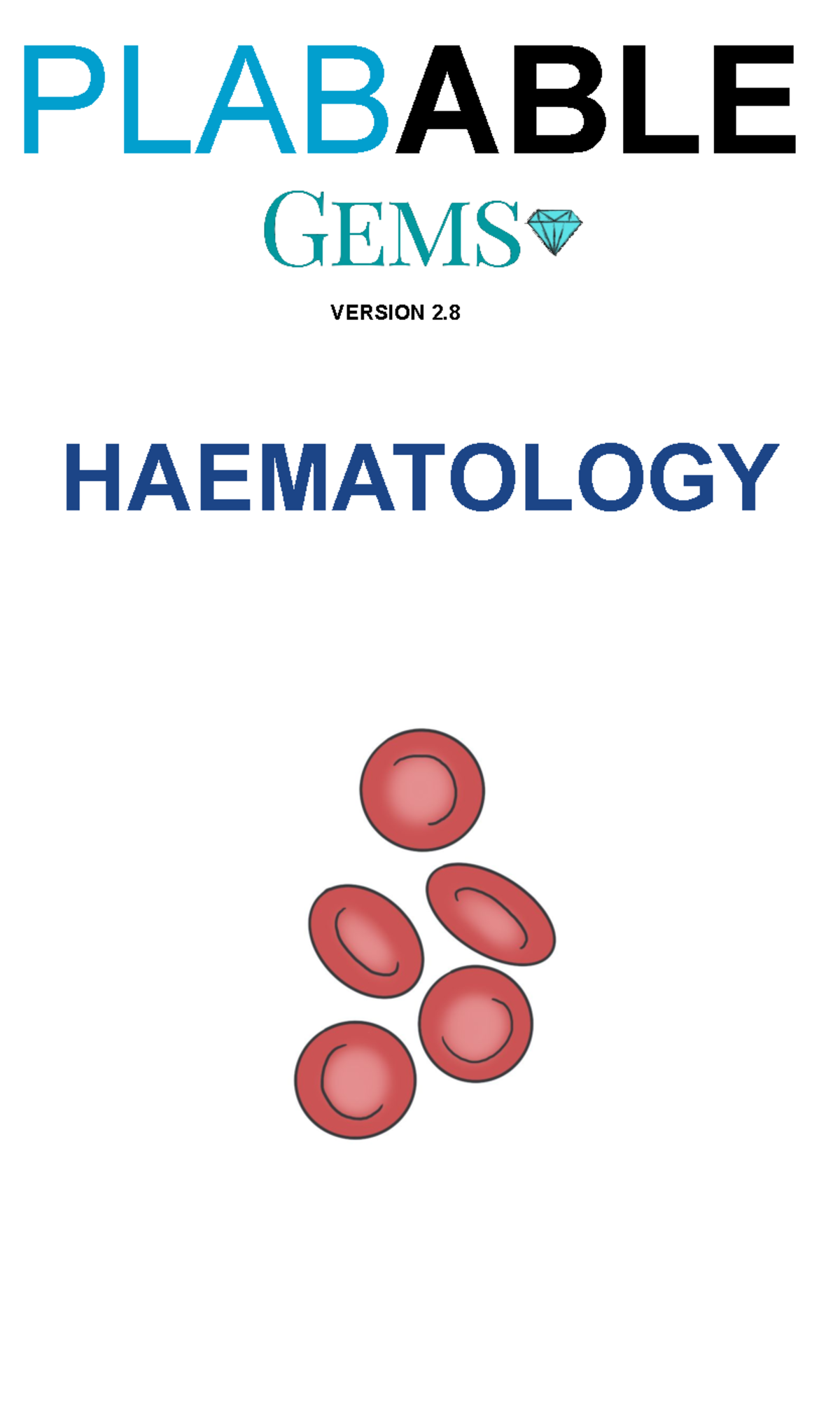 8- Haematology - HAEMATOLOGY PLABABLE VERSION 2. Microcytic anaemia MCV