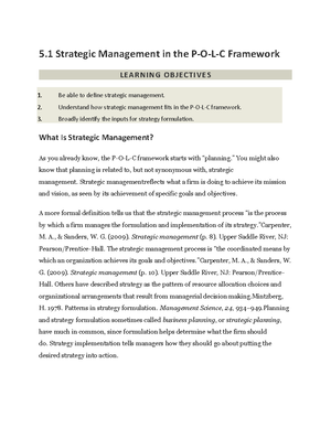 Section 4 : Operations Management - 4. OPERATIONS AND PROJECT ...