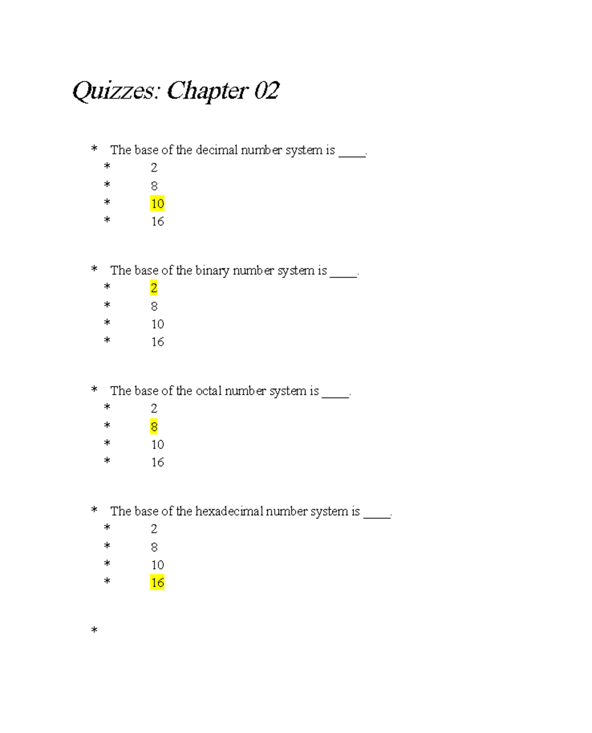 chap02-se172878-assignment-the-base-of-the-decimal-number-system-is