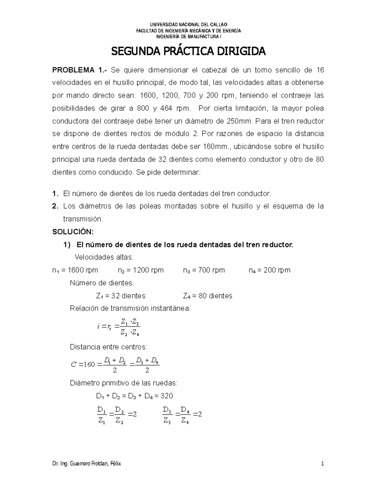 7a. Segunda Practica Dirigida 2021 Solucionario Universidad Nacional De ...