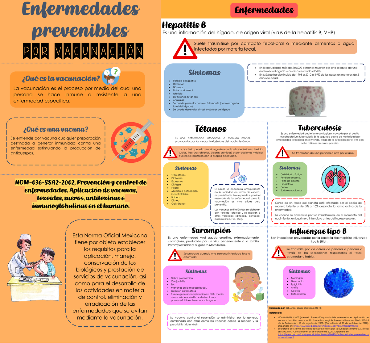 Infografía - Enfermedades Prevenibles Por Vacunación - Enfermedades ...