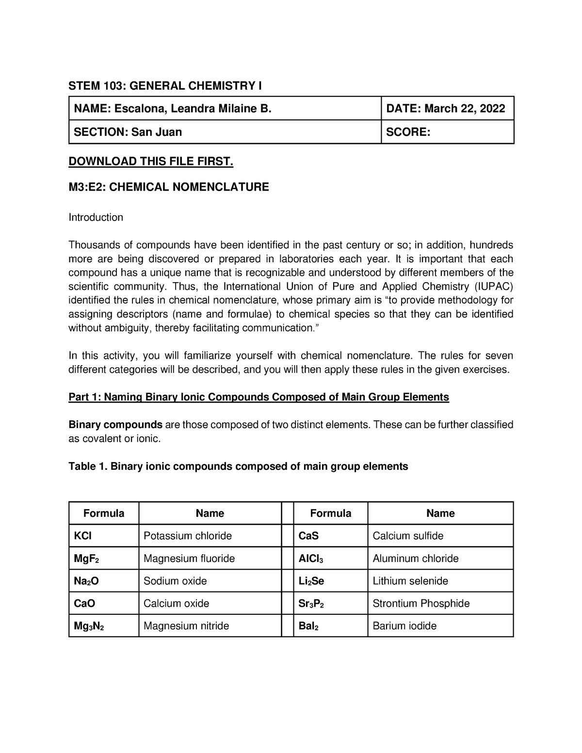 m3-e2-chemical-nomenclature-stem-103-general-chemistry-i-name