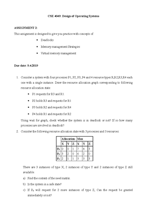 Assignment-2 - Fkg8r - ITER, SIKSHA ‘O’ ANUSANDHAN (Deemed To Be ...