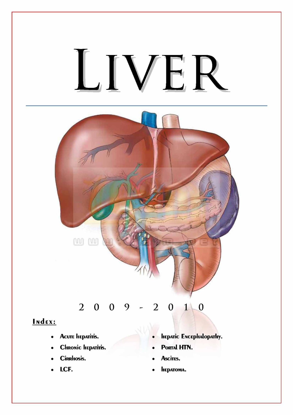 Liver 1aim - Git And Hepatobiliary 12 - Clinical Pharrmacolgy - Studocu