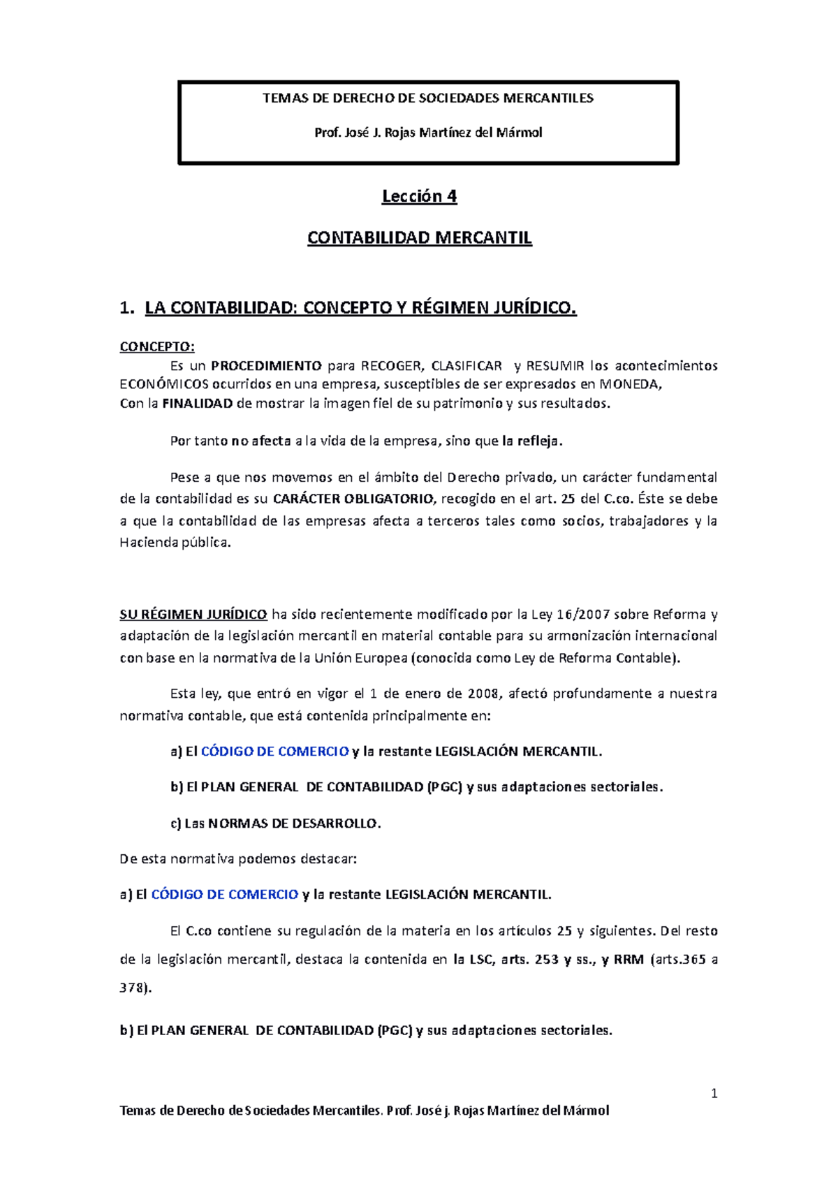 05 Lección. Contabilidad Sociedades Y Auditoría - Lección 4 ...