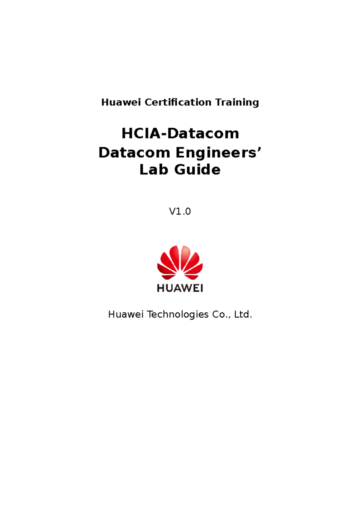 Creating A Switched Ethernet Network-lab 3 - Huawei Certification 