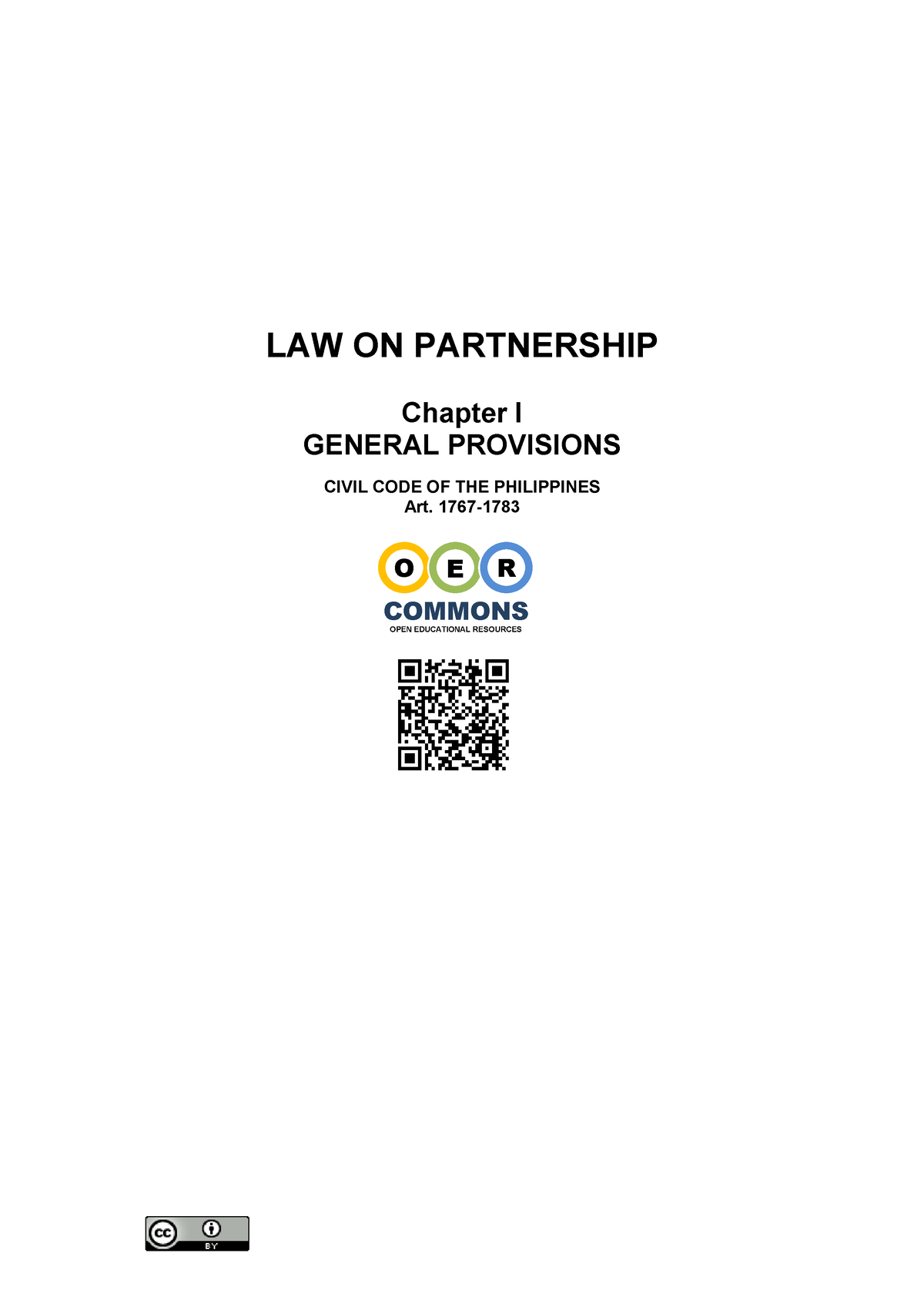 law-on-partnership-chapter-i-general-pro-chapter-i-general-provisions