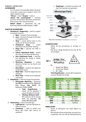 Botany Lecture Midterm Notes - Botany Lecture Module 2: ALL ABOUT LIFE ...