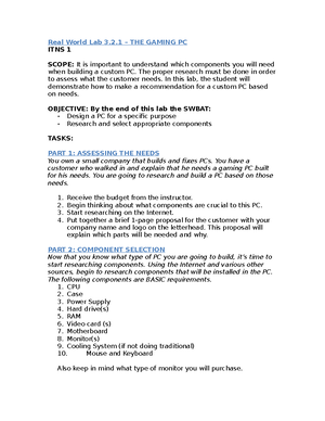 Ans. Revision Exercises FOR Block 1 UNIT 4 - REVISION EXERCISES FOR ...