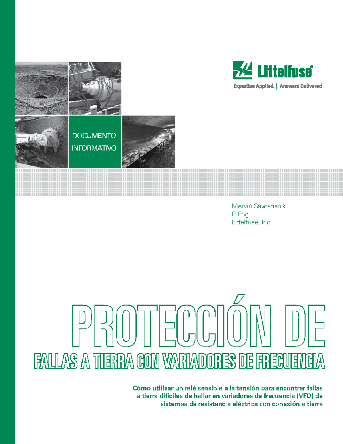 Littelfuse Protection Relays EL731 Spanish White Paper Cómo utilizar