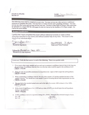 Math 117 Notes and 1.3 Homework - 1 Data Collection and Experimental ...