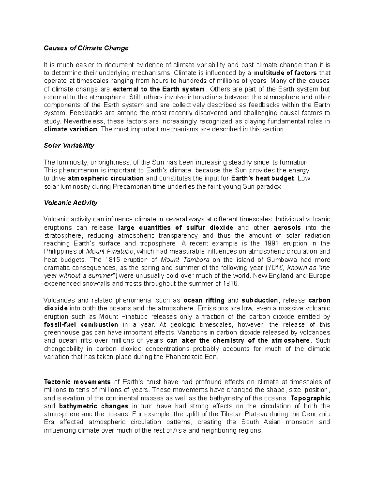 causes-of-climate-change-climate-is-influenced-by-a-multitude-of