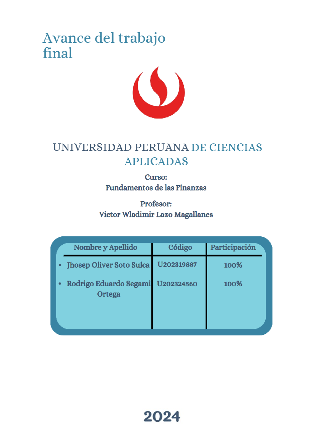 Finanzas - calendario upc - Studocu