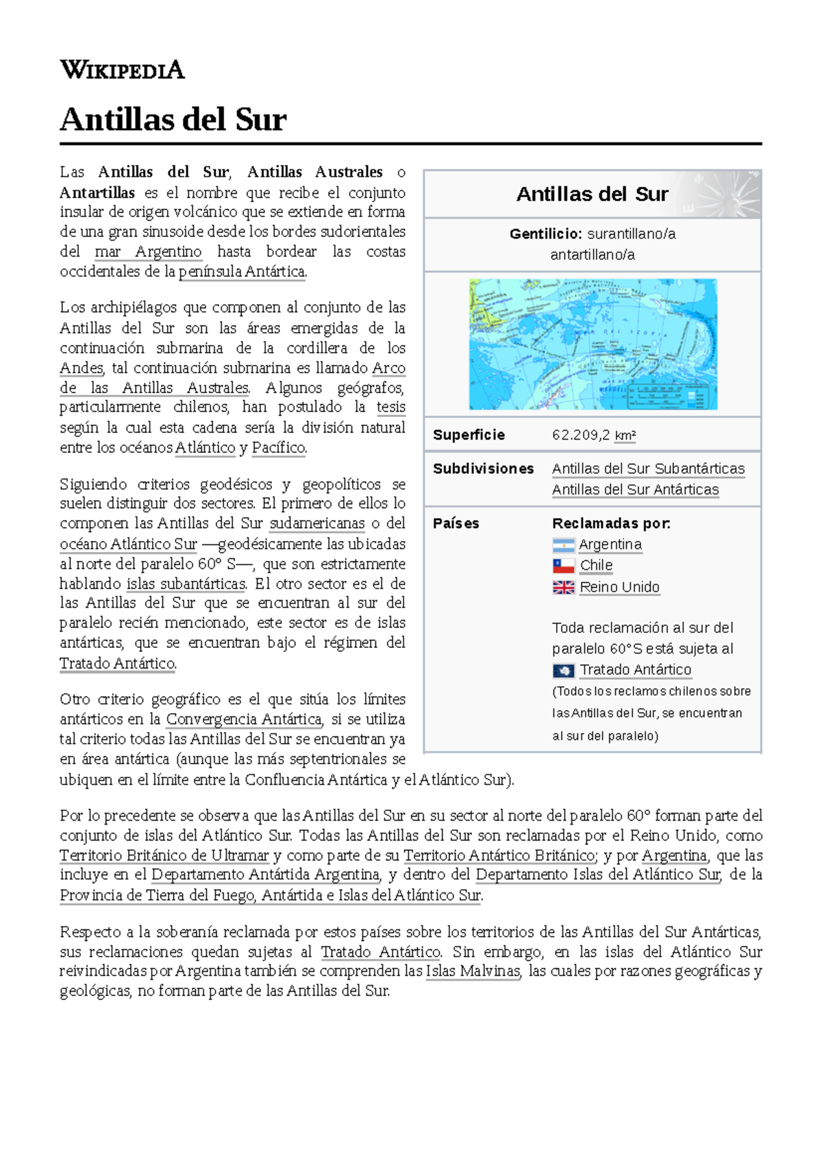 Antillas del Sur - Los archipiélagos que componen al conjunto de las ...