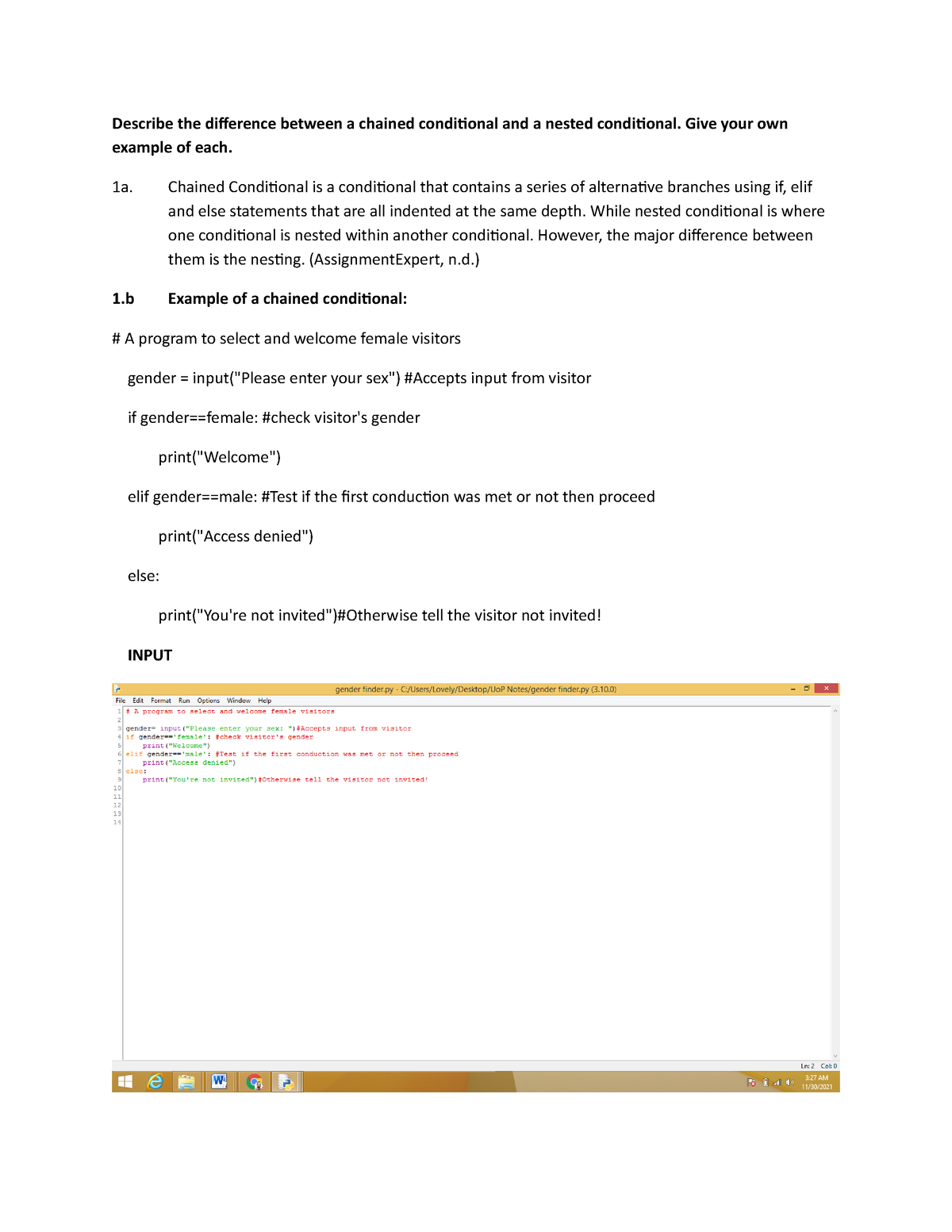 describe-the-difference-between-a-chained-conditional-and-a-nested