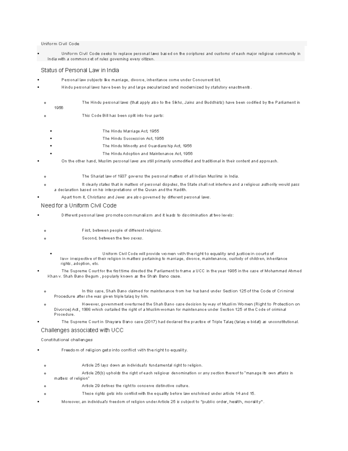 Uniform Civil Code d37a0069e06273 cac736afd7f96c6a9a Uniform Civil