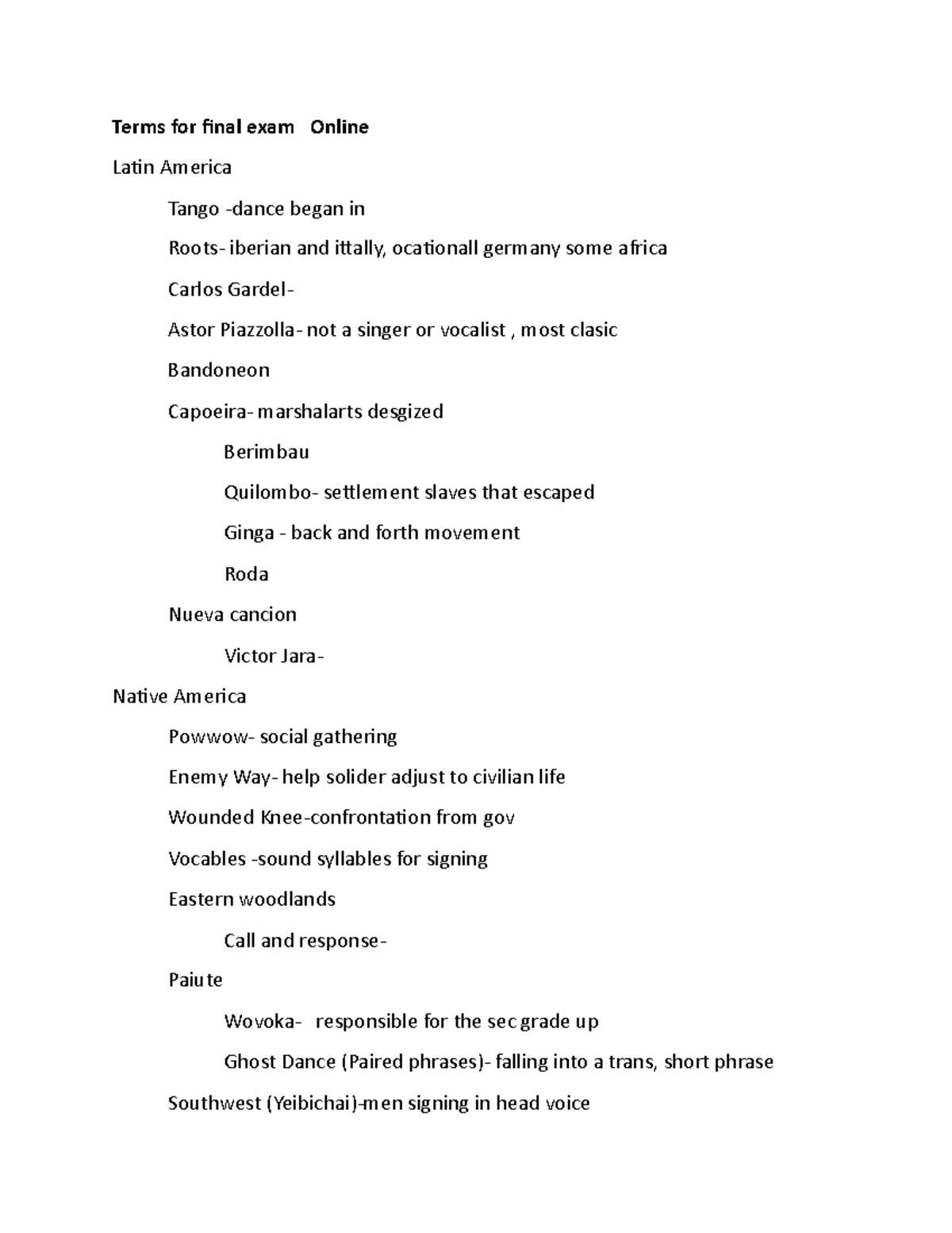 Music Final 2024 Notes Terms For Final Exam Online Lan America   Thumb 1200 1553 