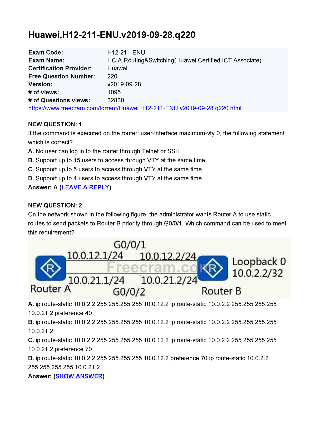 H13-821_V3.0-ENU완벽한 덤프자료