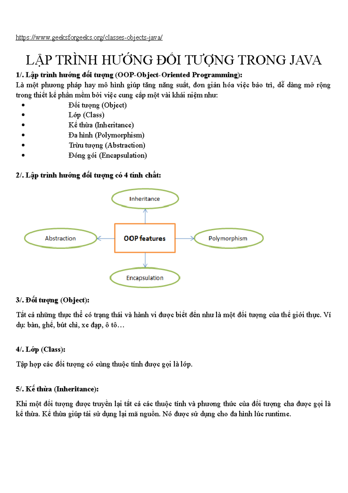 C3 BG Object Class - Tài liệu tham khảo - geeksforgeeks/classes-objects ...