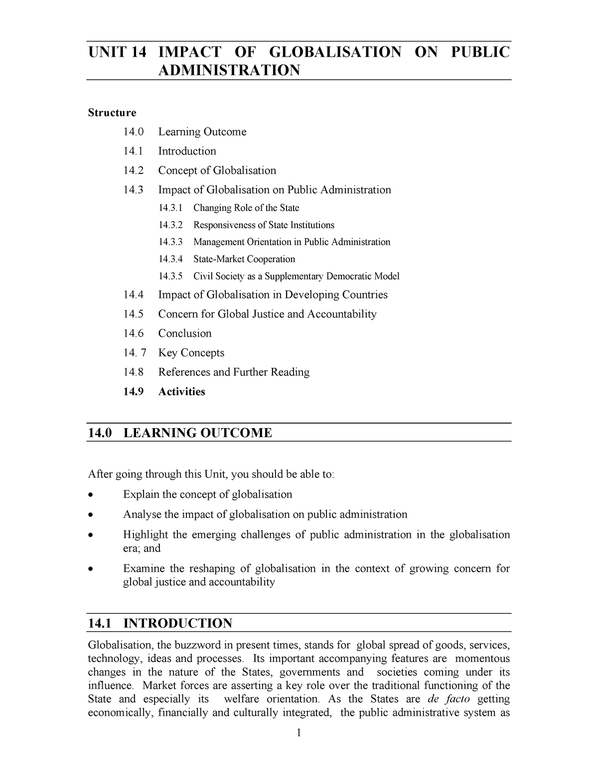 impact-of-globalisation-on-public-administration-unit-14-impact-of