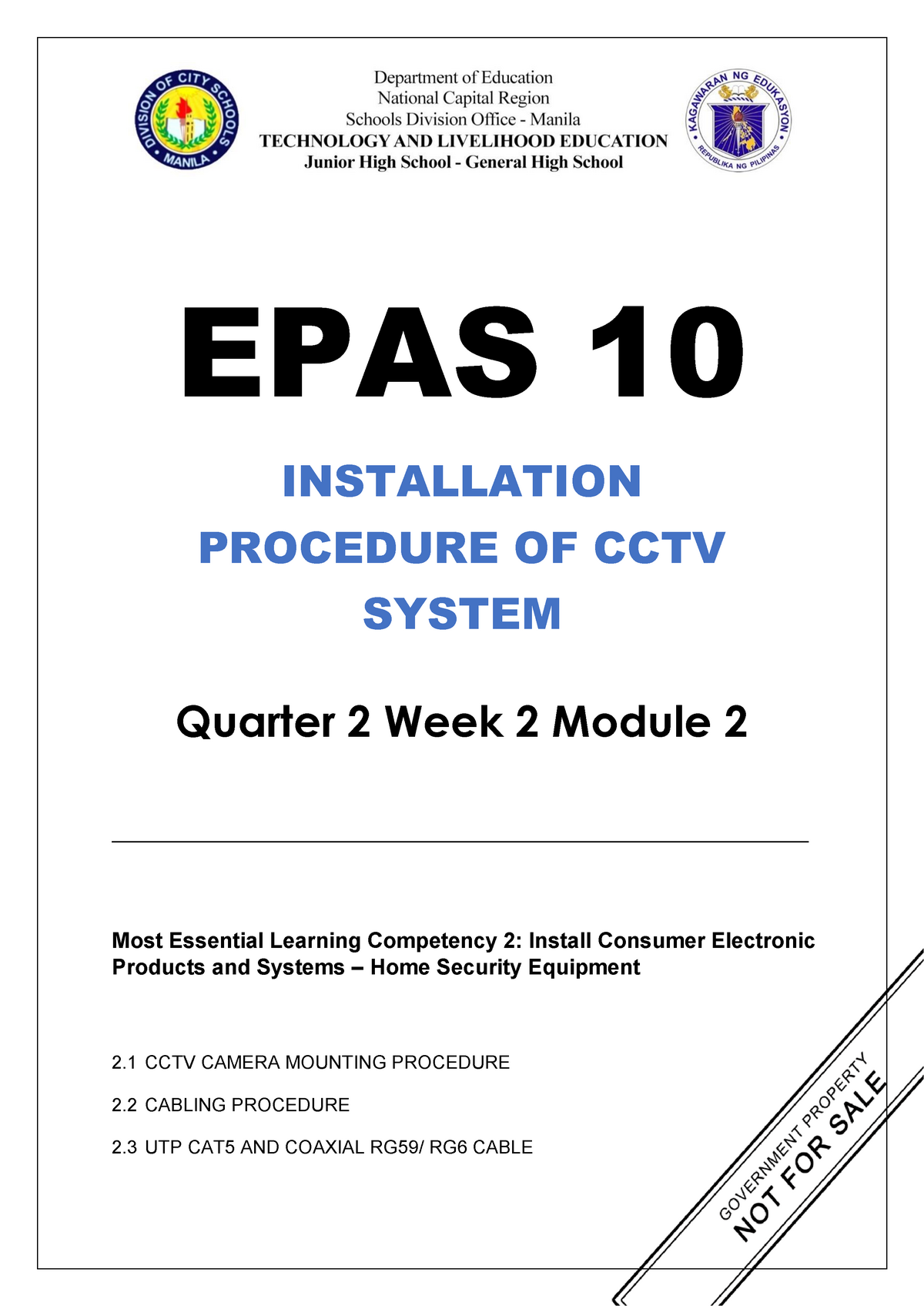 epas assignment database