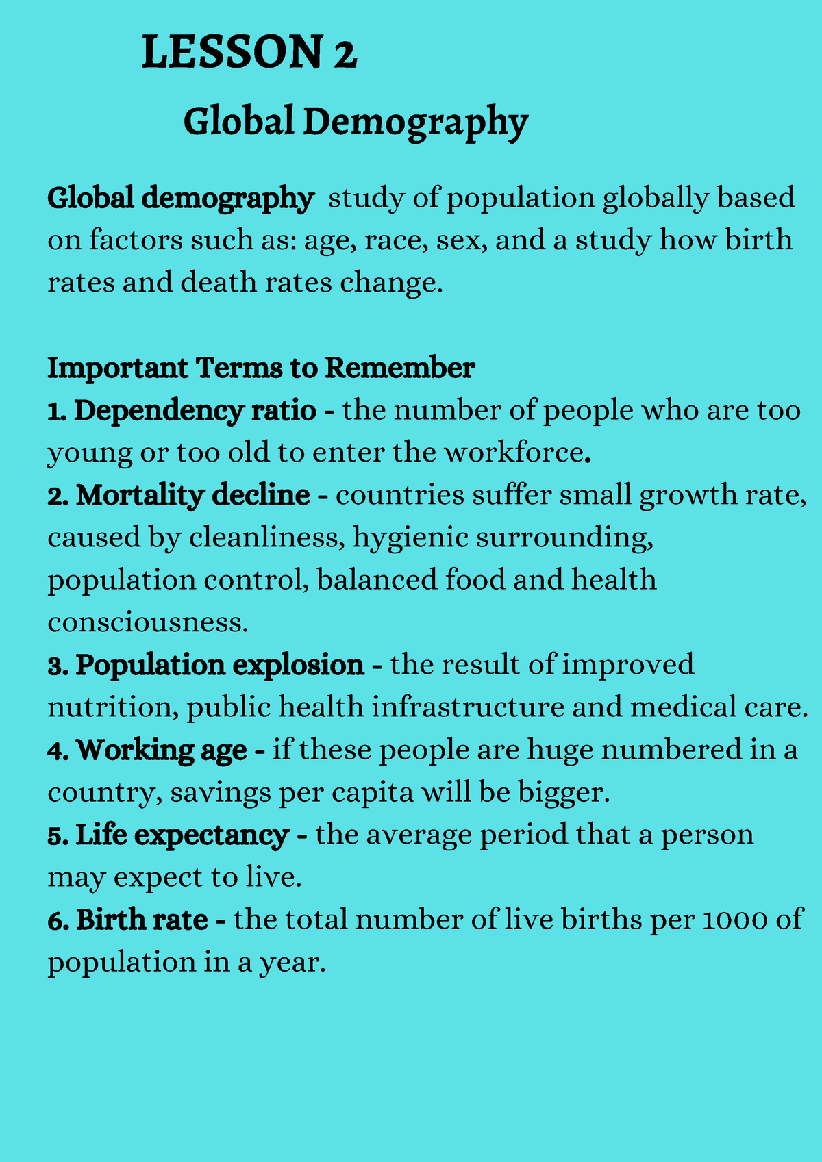 Reading #2 - Lecture Notes 5 - Contemporary World - DHVSU - Studocu