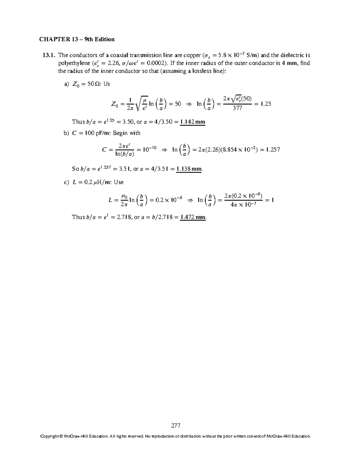 Engineering Electromagnetics 9th solution - Studocu